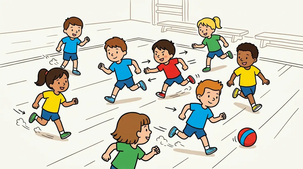 Illustration du jeu « La balle à sucre »
