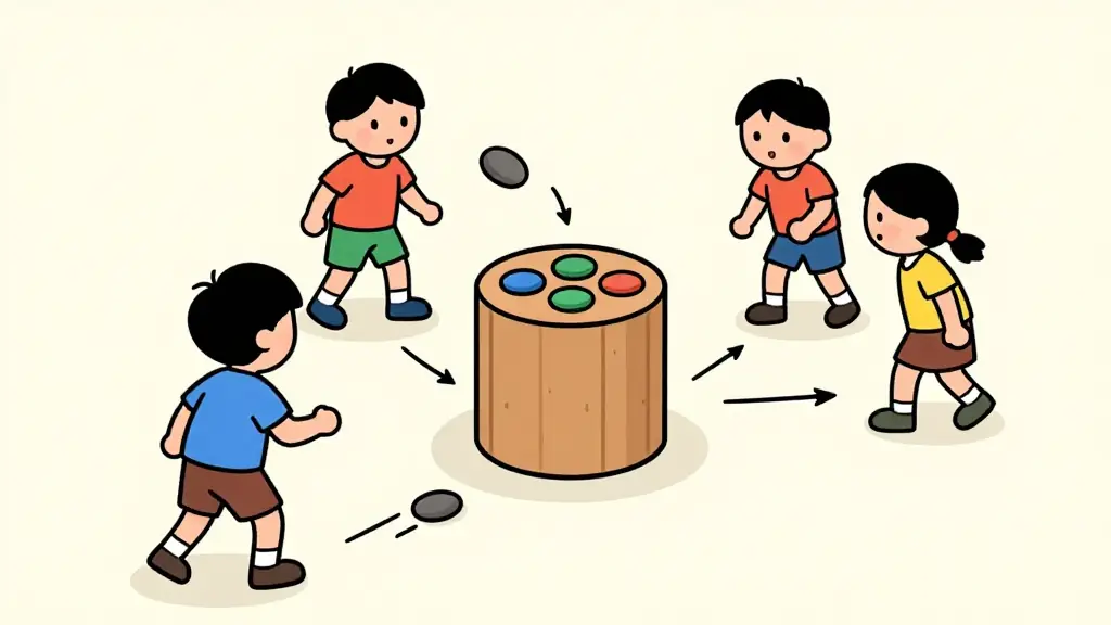 Illustration du jeu « La Galine »