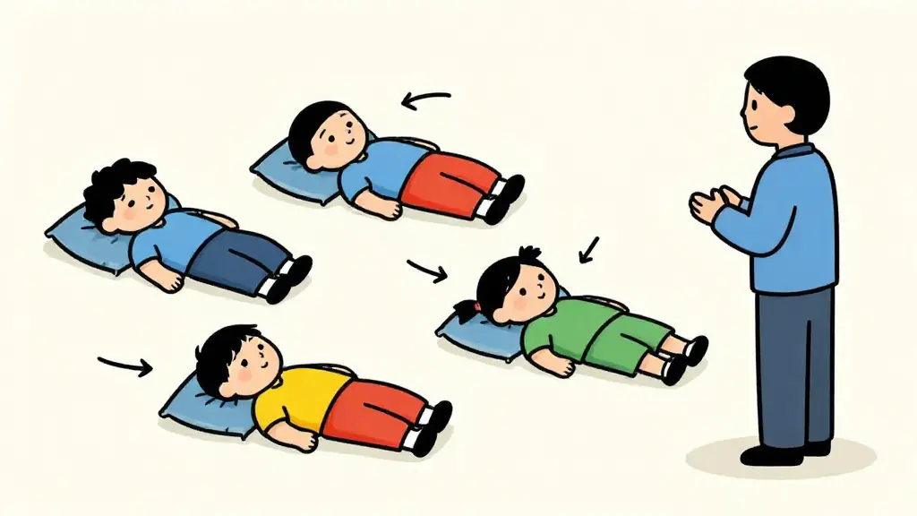 Illustration du jeu « Le sommeil du campeur »