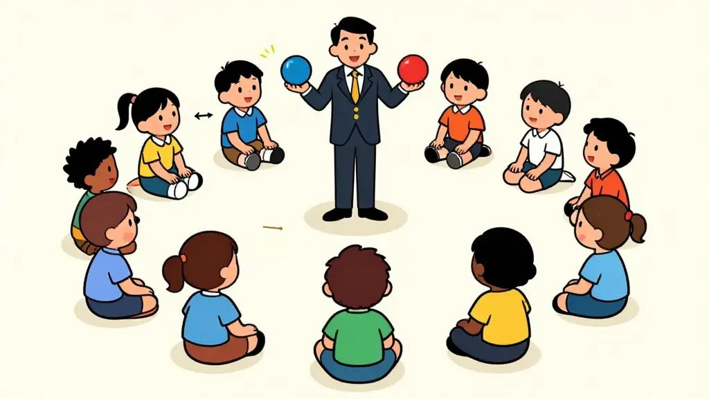 Illustration du jeu « Ballon magicien »